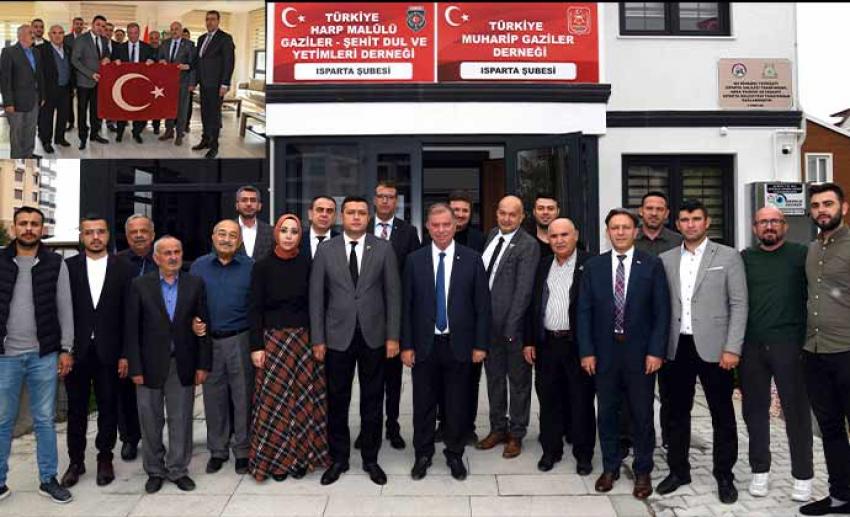 ITSO Başkanı Çelik ve Yönetiminden Türkiye Harp Malulü Gaziler Şehit Dul ve Yetimleri Derneğine Ziyaret