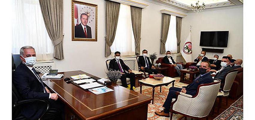 Bangladeş  ve Cezayir Büyükelçilerinden Vali Seymenoğlu’na ziyaret