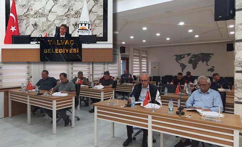 Yalvaç Belediyesi HAZİRAN Ayı Meclis Toplantı Kararları.