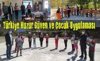 Isparta'da Türkiye Huzur Güven ve Çocuk Uygulaması