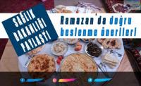 Sağlık Bakanlığı'ndan Ramazan'da doğru beslenme önerileri 