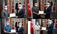 Vali Seymenoğlu'dan Basına Teşekkür Belgesi